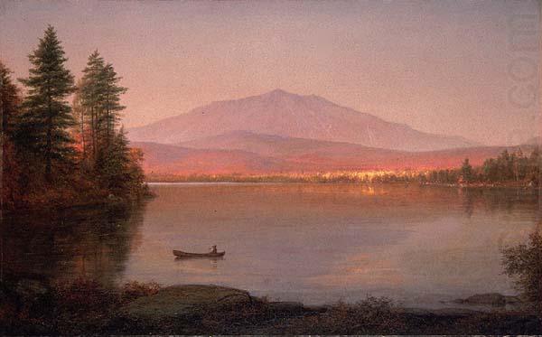 Mount Katahdin from Millinocket Camp, Frederic Edwin Church